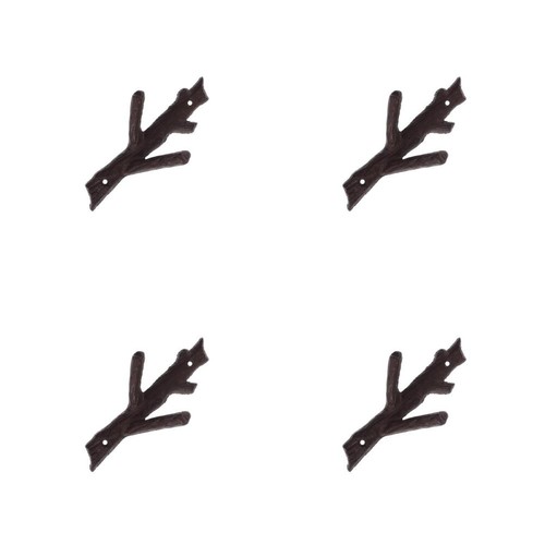 4pcs vintage iron - iron, wall