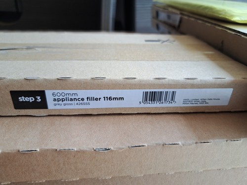 Homebase grey gloss 600mm - gloss,