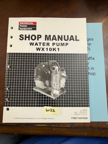 Oem honda wx10k1 - oem,