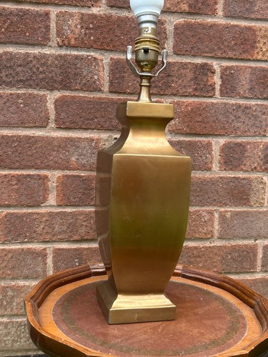 Table lamp large brass - a,