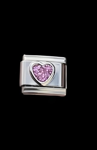 New pink glitter - pink, heart