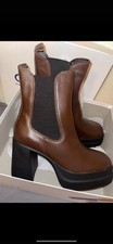 OFFICE Brown Chelsea Boots