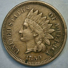 1859__Indian Head Cent__FIRST