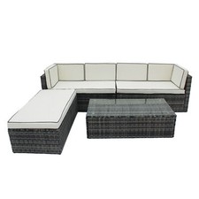5 Seater L-Shape Garden Corner