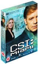 CSI Miami: Season 5 - Part 2 DVD (2008) David Caruso cert 15 3 discs Great Value