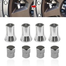 4PCS Chrome Car Tire Wheel Rim