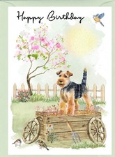 Welsh Terrier Dog (4"x 6")