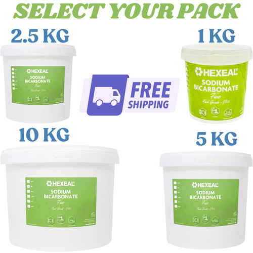 Sodium bicarbonate soda - of,