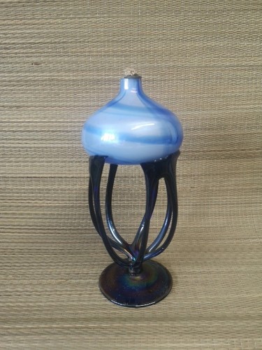 Glass iridescent jellyfish oil - iridescent,