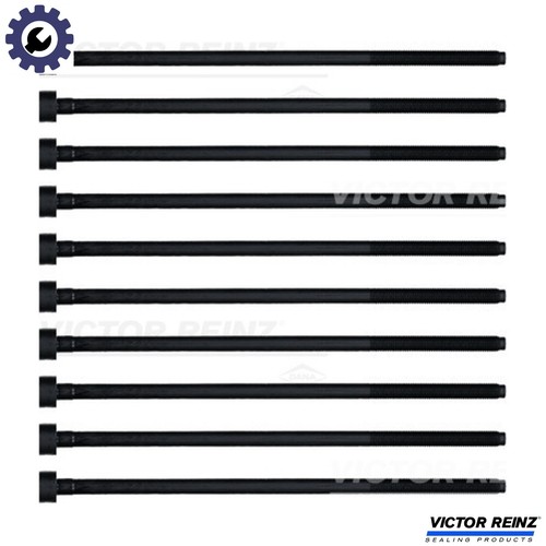 Cylinder head bolt set - cylinder,