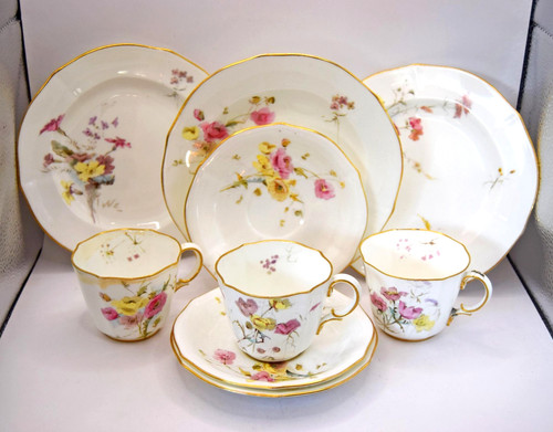 Crown derby posies trios - derby,