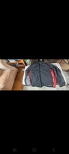 Mens Nautica Competition Sailing Jacket Black/Red Size 2XL XXL