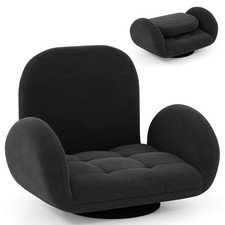 Costway swivel floor chair - floor,