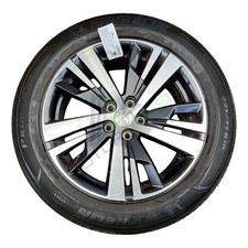 Peugeot 3008 2018-2023 Alloy Wheel & Tyre 225/55/18 9809687377 9809687377