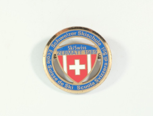 Vintage swiss ski - ski, school