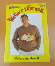Original Patons Wallace & Gromit PBN E2339 Sweater Knitting Pattern