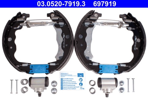 Brake shoe set for renault - for,