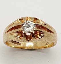 Big 9ct Diamond Solitaire