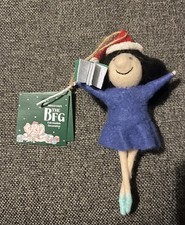 Matilda Felt Christmas Decoration - Roald Dahl - Brand New With Tags