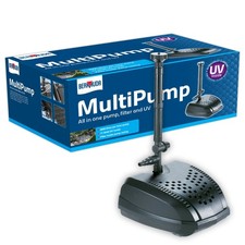 Bermuda Multi Pond Pump Filter & 11w UV in One Kill Green Water 2000LPH Fountain