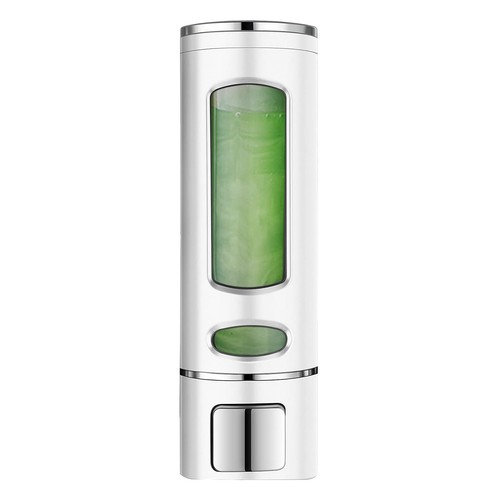 White soap dispenser wall - white,
