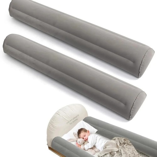 Inflatable travel bed rail - bed,