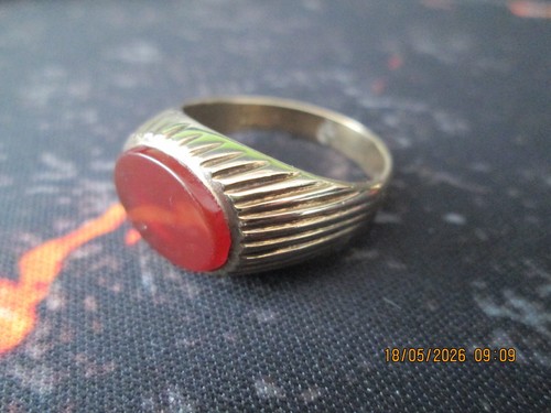 Mens 9ct gold - , ring