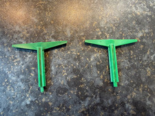 Set of 2 Green Plastic