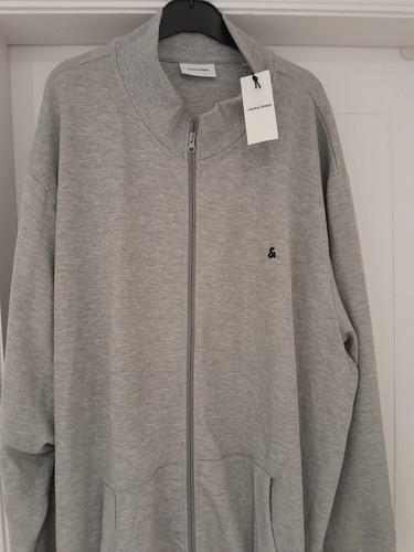 Jack jones grey zip up - jones,