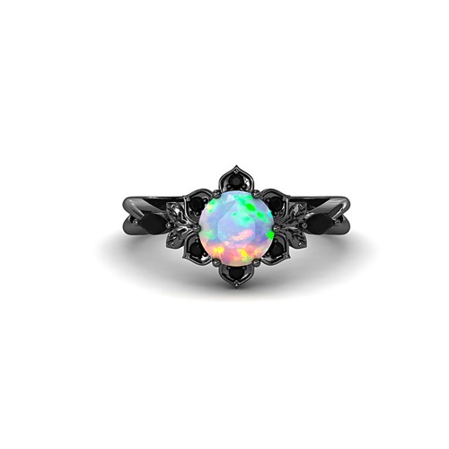 925 sterling silver ring round - sterling,