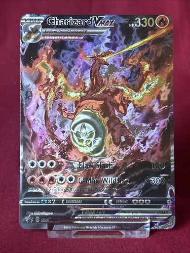Charizard vmax holographic - charizard,