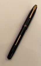 Vintage Mentmore Osmi Iridium Auto Flow Fountain Pen With 14ct Gold Nib