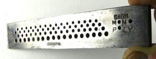 Antique shgm wire draw - antique, plate