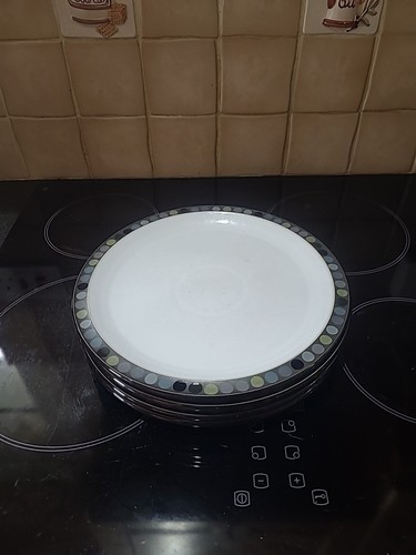 Denby jet dots - dots, dinner