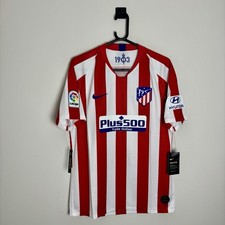 BNWT Atletico Madrid Football Shirt Jersey 2019/20 Home (M) auc