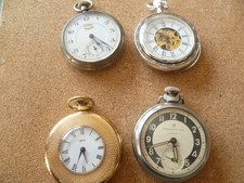 Vintage pocket watch x4   spare repairs