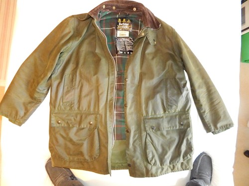 Barbour northumbria wax jacket - barbour,