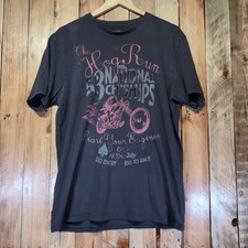 Levi's T Shirt Black Biker Hog