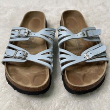 Birkenstock Betula Women's Light Blue Granada Slide Sandals Shoes Size L9 M7