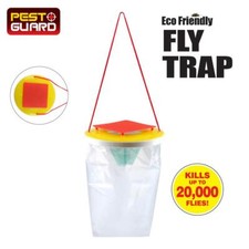 Red Lid Fly Trap Bag Catcher