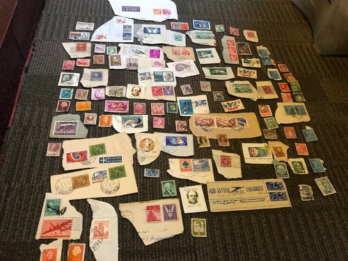 Smallish stamp collection - stamp,