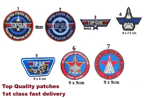 Top gun patch - top, jacket