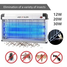 12W/20W/30W UV Electric Insect Killer Mosquito Bug Fly Zapper Trap Indooor Lamps