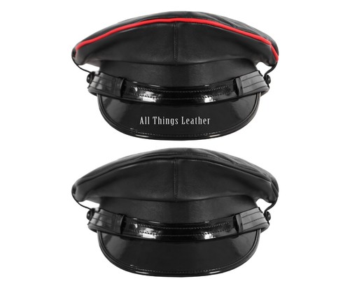 Genuine leather black - black, trim
