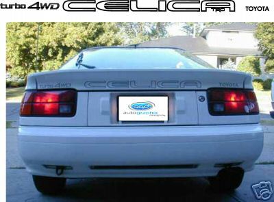 Toyota celica turbo 4wd - 4wd, trunk