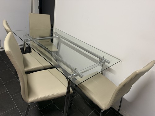 Table with chairs - table,