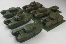 6x 1:72 (20mm) WW2 British