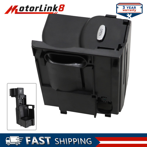 Front retractable cup holder - retractable,