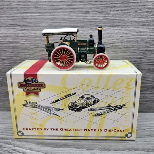 Matchbox burrell steam engine - matchbox,