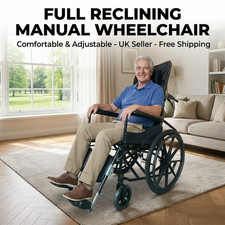 Reclining Folding Wheelchair